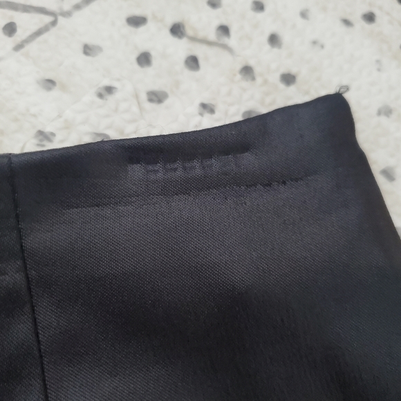 By Choice Black Faux Leather Y2K mini skirt - Sz 3 - Picture 5 of 5